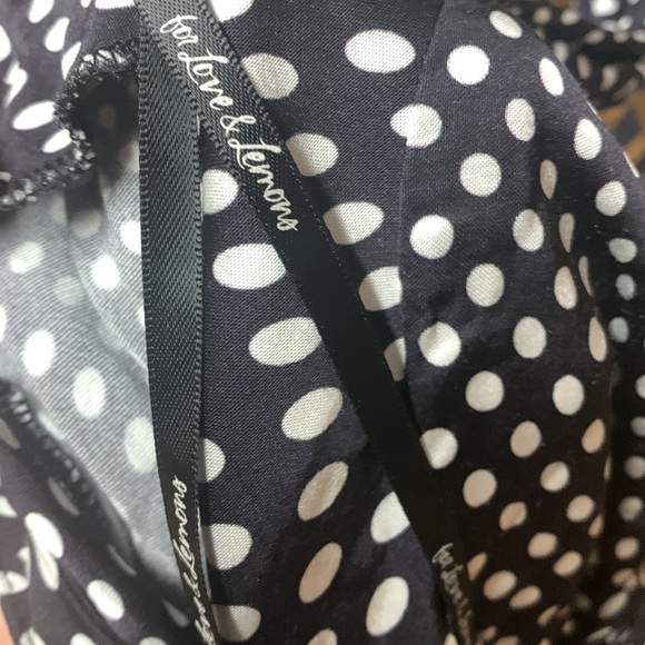 NWOT Beth Midi Dress in Black and White Polka Dots XS - Picture 10 of 10